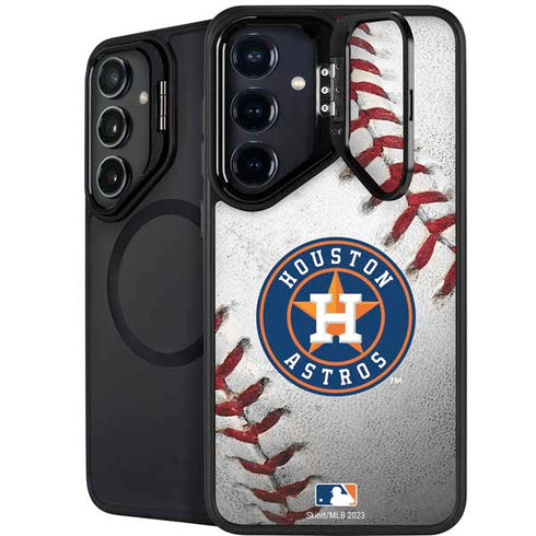 MLB Houston Astros Game Ball Galaxy S25 Kickstand Case